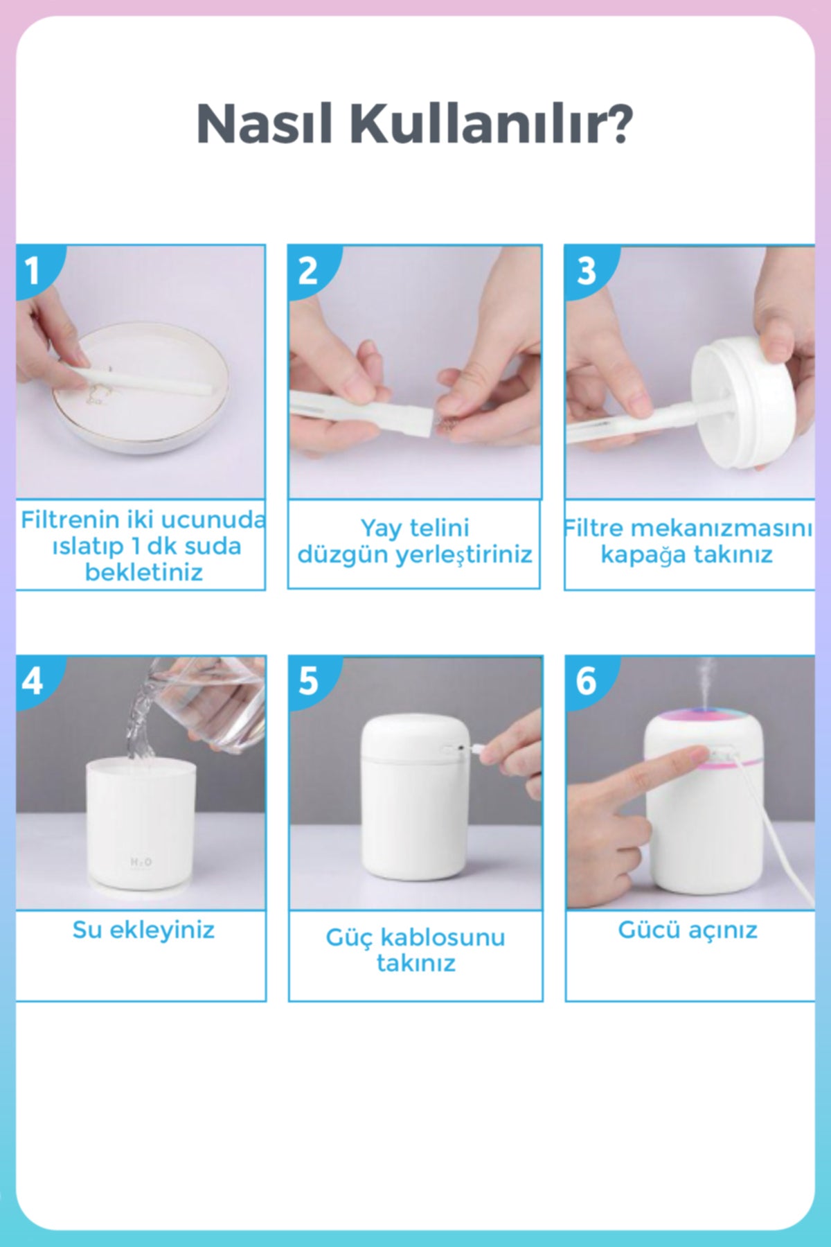 Luma Buhar Makinesi Ve Aroma Difüzörü