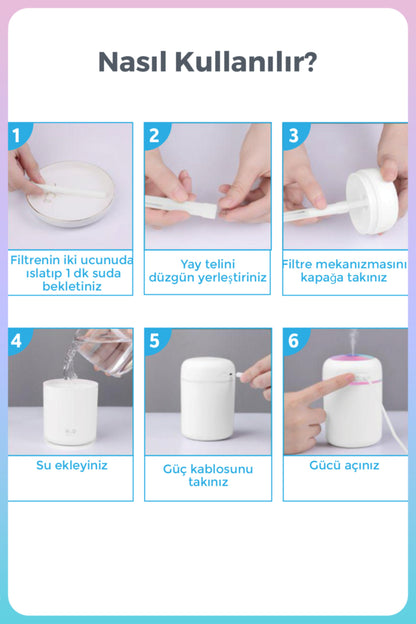 Luma Buhar Makinesi Ve Aroma Difüzörü