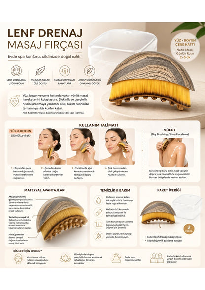 Lumamarkt™ Lenf Masaj Fırçası